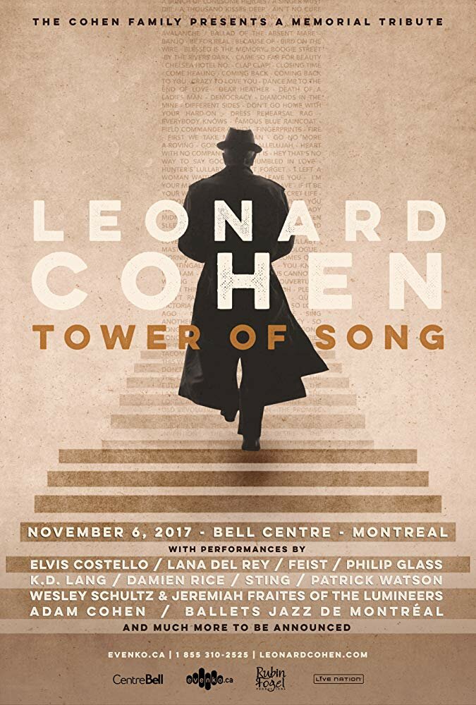 Tower of Song: A Memorial Tribute to Leonard Cohen (2018) постер